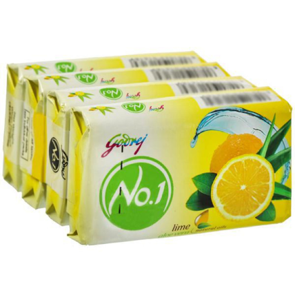 Godrej No.1 Soap Lime and Aloe Vera Pack of 5